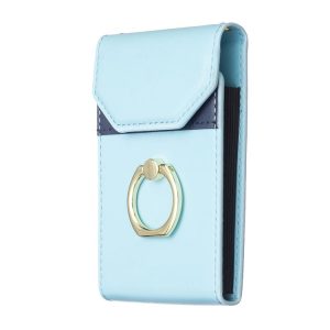 BFK04 Organ Card Bag Mobile Phone Back Sticker (Blue)