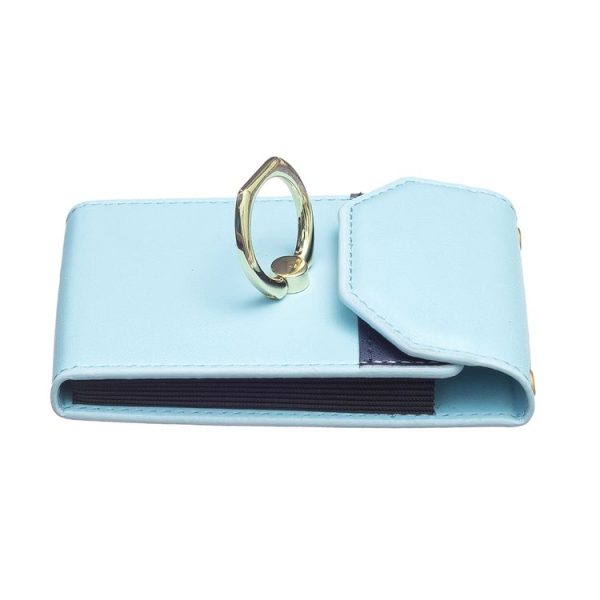 BFK04 Organ Card Bag Mobile Phone Back Sticker (Blue) - Image 5