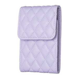 BFK08 Vertical Card Bag Mobile Phone Back Sticker (Purple)