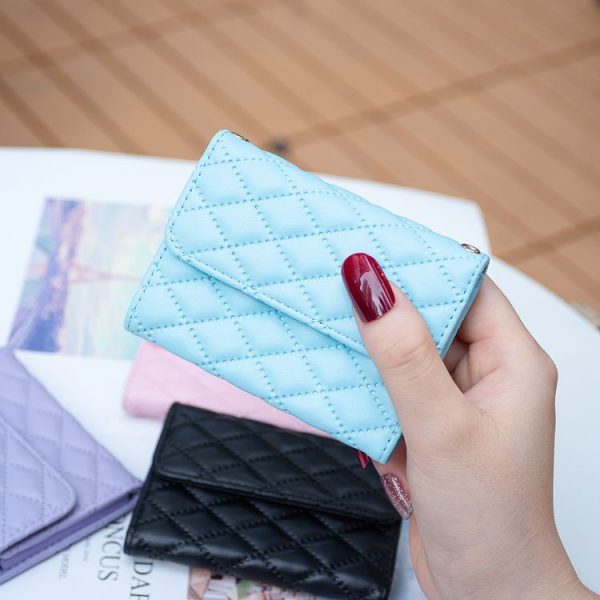 BFK10 Horizontal Card Bag Mobile Phone Back Sticker (Blue) - Image 6