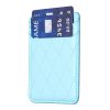 BFK11 Diamond Lattice Card Bag Mobile Phone Back Sticker (Blue) - Image 4