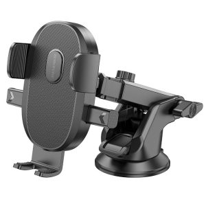 Borofone BH93 Grand One-button Center Console Car Holder (Black)