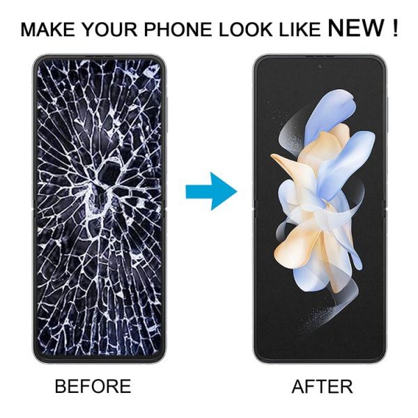 Original LCD Screen For Samsung Galaxy Z Flip4 SM-F721 With Digitizer Full Assembly - Image 7