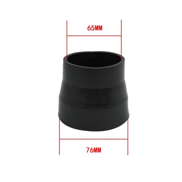 XH-UN081 63mm-76mm Universal Car Air Intake System Air Filter Pipe Tube (Blue) - Image 3
