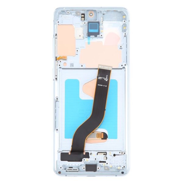Samsung Galaxy S20+ 4G / 5G SM-G985 / 986 6.67 inch OLED LCD Screen Digitizer Full Assembly with Frame (Blue) - Image 4