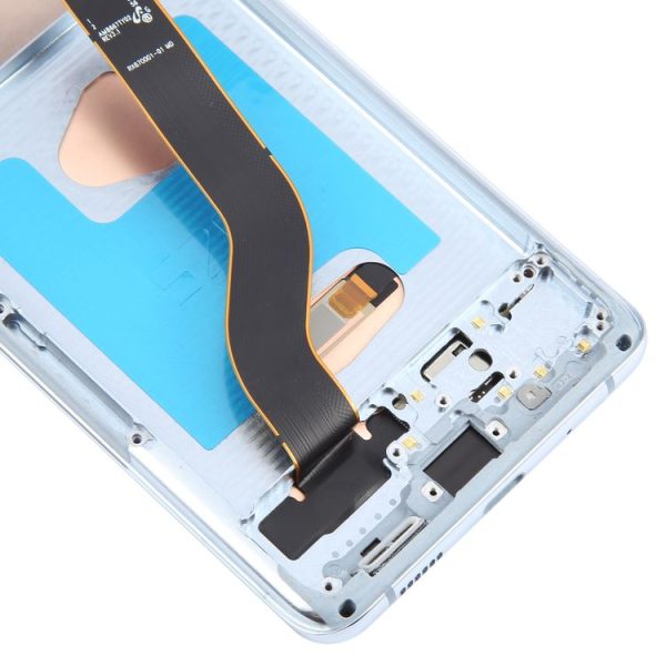 Samsung Galaxy S20+ 4G / 5G SM-G985 / 986 6.67 inch OLED LCD Screen Digitizer Full Assembly with Frame (Blue) - Image 6