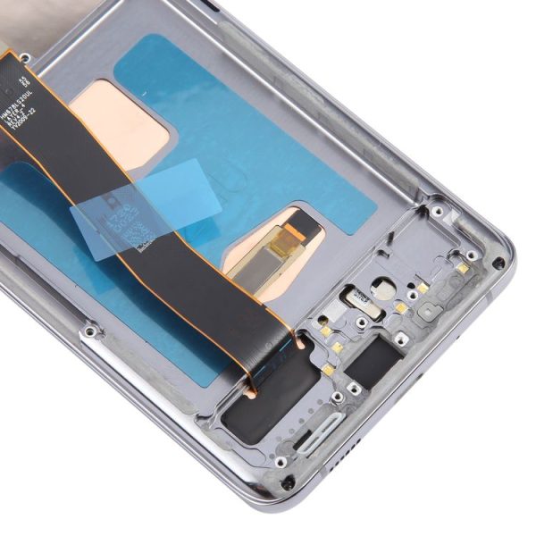 Samsung Galaxy S20 Ultra 4G / 5G SM-G988 6.67 inch OLED LCD Screen Digitizer Full Assembly with Frame (Grey) - Image 5