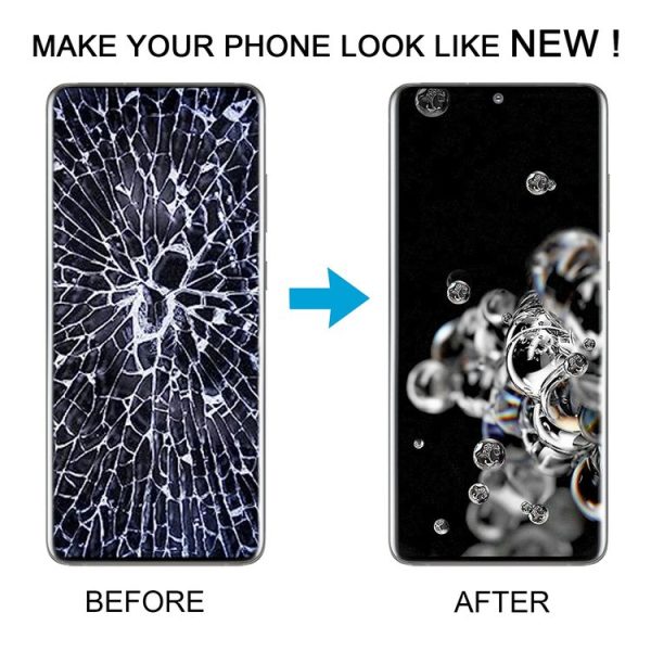 Samsung Galaxy S20 Ultra 4G / 5G SM-G988 6.67 inch OLED LCD Screen Digitizer Full Assembly with Frame (Grey) - Image 7
