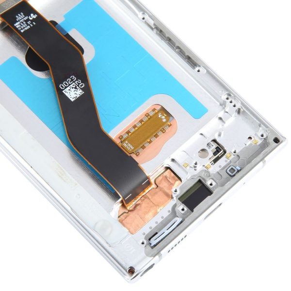 Samsung Galaxy Note10+ SM-N975 6.67 inch OLED LCD Screen Digitizer Full Assembly with Frame (Silver) - Image 5