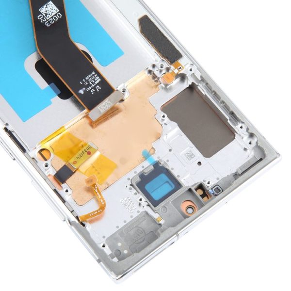 Samsung Galaxy Note10+ SM-N975 6.67 inch OLED LCD Screen Digitizer Full Assembly with Frame (Silver) - Image 6