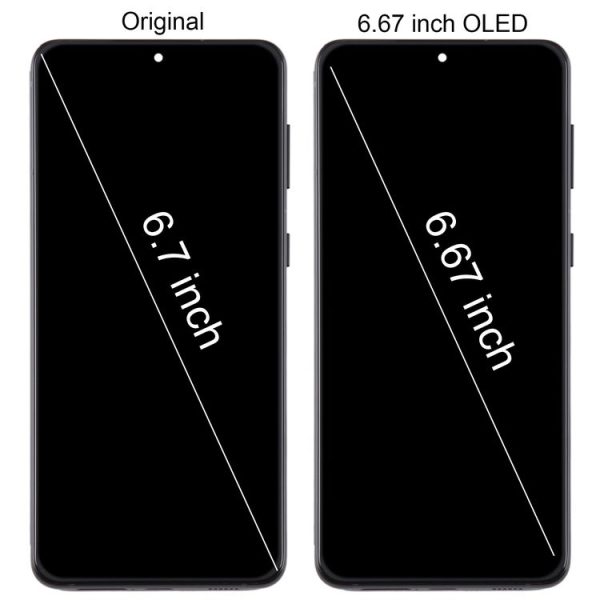 Samsung Galaxy S21+ 5G SM-G996B 6.67 inch 6.67 inch OLED LCD Screen Digitizer Full Assembly with Frame (Black) - Image 2