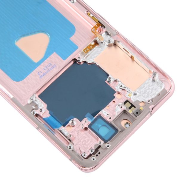 Samsung Galaxy S21+ 5G SM-G996B 6.67 inch 6.67 inch OLED LCD Screen Digitizer Full Assembly with Frame (Pink) - Image 6