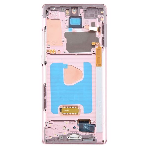 Samsung Galaxy Note20 SM-N980 6.67 inch OLED LCD Screen Digitizer Full Assembly with Frame (Pink) - Image 4