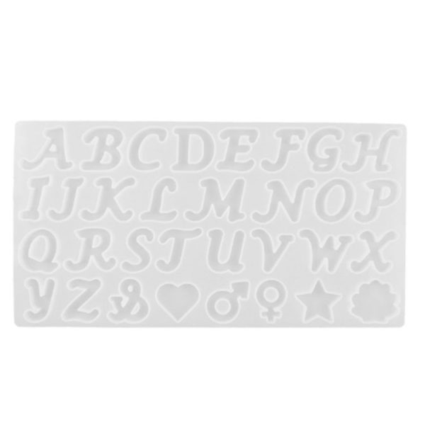 DIY Crystal Resin Epoxy Keychain Silicone Mirror Mold