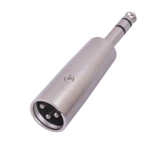 2206-1 6.35mm 1 / 4 TRS Male to XLR 3pin Male Adapter