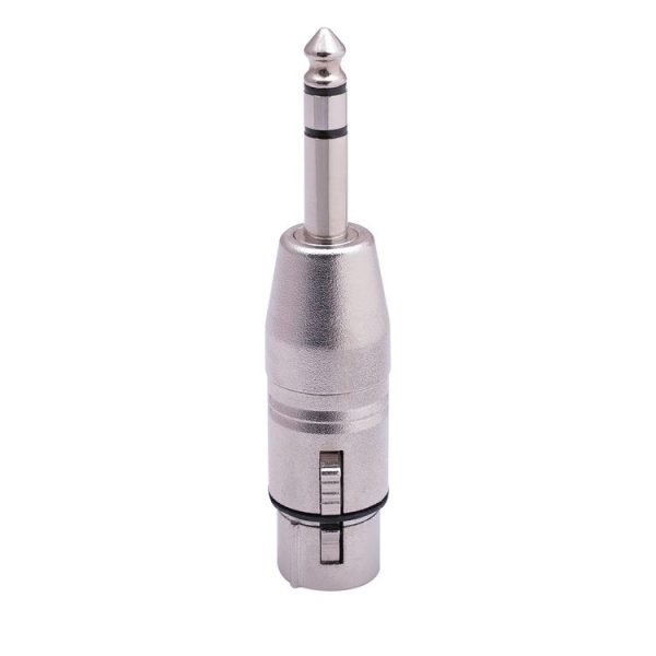 LZ1179 6.35mm 1 / 4 TRS Male to XLR 3pin Female Adapter - Image 2