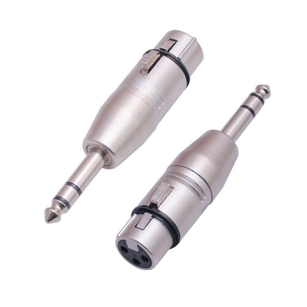 LZ1179 6.35mm 1 / 4 TRS Male to XLR 3pin Female Adapter - Image 3