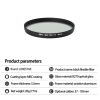 JSR Black Mist Filter Camera Lens Filter, Size: 82mm (1 / 8 Filter) - Image 7