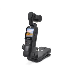 DJI OSMO Feiyu Pocket STARTRC Camera Body Expansion Accessories Bracket Backpack Clip Set (Black)