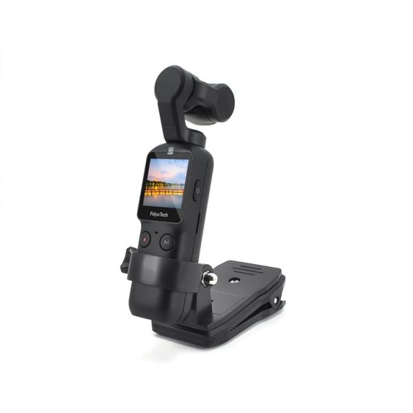 DJI OSMO Feiyu Pocket STARTRC Camera Body Expansion Accessories Bracket Backpack Clip Set (Black)