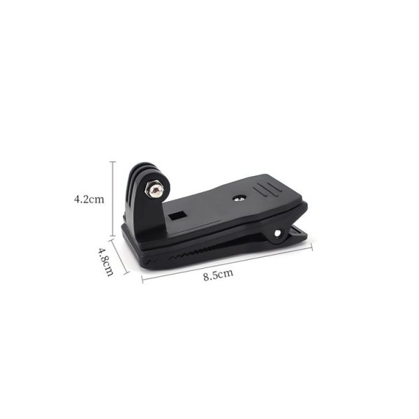 DJI OSMO Feiyu Pocket STARTRC Camera Body Expansion Accessories Bracket Backpack Clip Set (Black) - Image 10