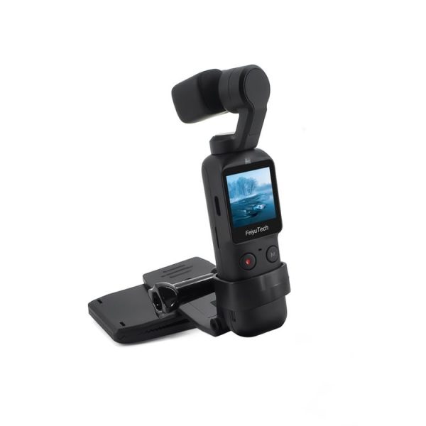 DJI OSMO Feiyu Pocket STARTRC Camera Body Expansion Accessories Bracket Backpack Clip Set (Black) - Image 3