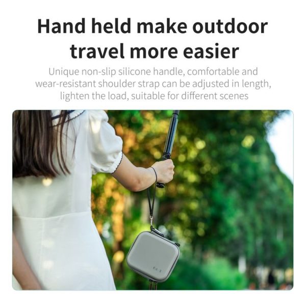Insta360 GO 3 / GO 3S STARTRC Portable PU Storage Box Case (Grey) - Image 7