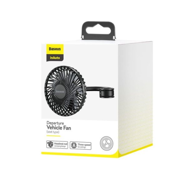 Baseus Departure Portable Car Seat Electric Cooling Fan - Image 8