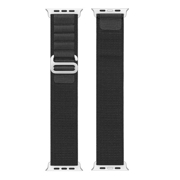 Apple Watch Ultra 49mm DUX DUCIS GS Series Nylon Loop Watch Band (Black) - Image 2