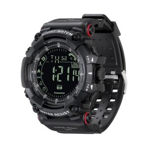 SPOVAN PR2 Men Multifunctional Waterproof Bluetooth Smart Electronic Watch (Black)