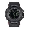SPOVAN PR2 Men Multifunctional Waterproof Bluetooth Smart Electronic Watch (Black) - Image 2