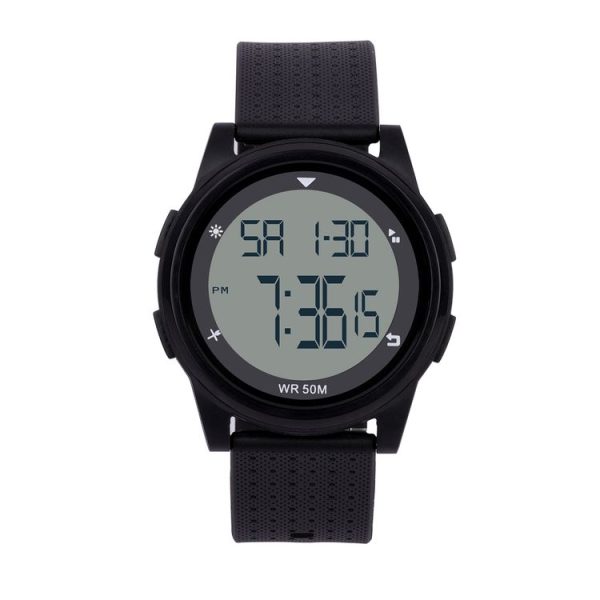 SPOVAN S100 Men Outdoor Multifunctional Waterproof Electronic Watch (Black) - Image 2