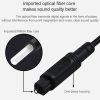 2m EMK OD4.0mm Square Port to Square Port Digital Audio Speaker Optical Fiber Connecting Cable (Black) - Image 5