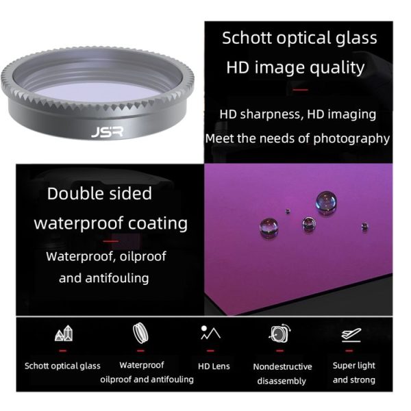 Insta360 GO 2 / GO 3 JSR LS Series Camera Lens Filter, Filter: MRC UV - Image 2