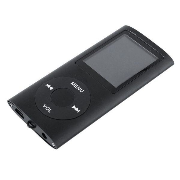 1.8 inch TFT Screen Metal MP4 Player With 8G TF Card+Earphone+Cable (Black) - Image 2