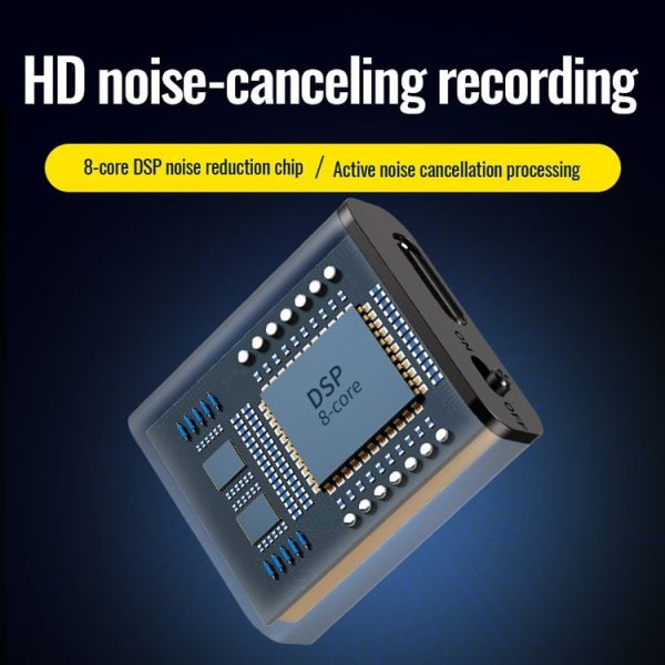 JNN Q8 Portable HD Noise Reduction Smart Voice Recorder, Memory: 4GB - Image 4