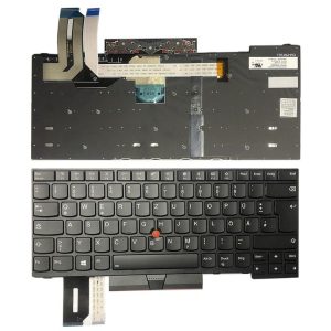 Lenovo Thinkpad E480 E485 T480s L480 German Version Laptop Keyboard