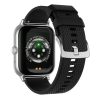 F12 2.02 inch Curved Screen Smart Watch Supports Voice Call / Blood Sugar Detection (Silver + Black) - Image 3