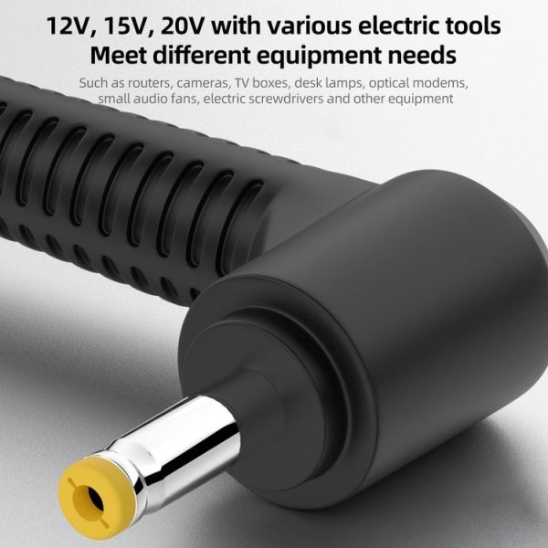 9V 4.8 x 1.7mm DC Power to Type-C Adapter Cable - Image 5