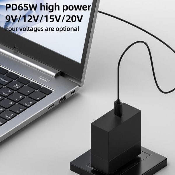 9V 4.8 x 1.7mm DC Power to Type-C Adapter Cable - Image 6