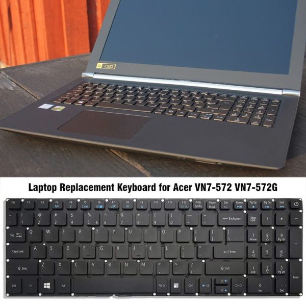 Acer VN7-572 / VN7-572G Laptop Keyboard - Image 4