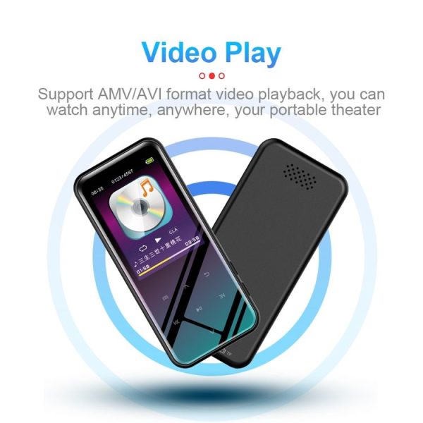 8GB M15 Multi-function Smart Voice Recorder MP3 Hifi Sound Music Player Walkman, Bluetooth Version - Image 3