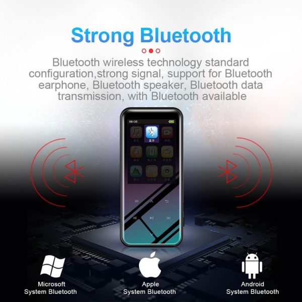8GB M15 Multi-function Smart Voice Recorder MP3 Hifi Sound Music Player Walkman, Bluetooth Version - Image 4