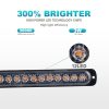 DC12V-24V / 36W Car Truck Emergency Strobe Flash Warning Light 12LEDs Long Ultra-thin Side Lights (Yellow) - Image 4