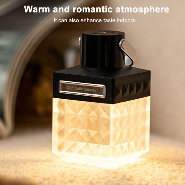 Outdoor Portable LED Camping Light Rechargeable Emergency Light (Black) - Image 4