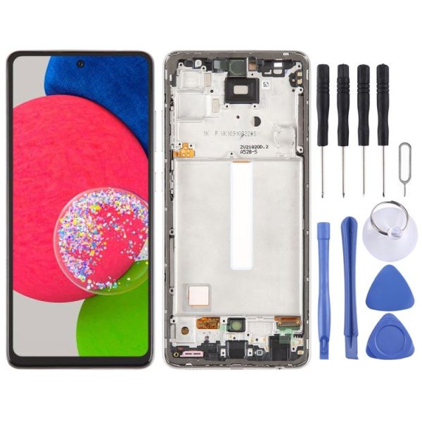Samsung Galaxy A52S SM-A528B TFT LCD Screen Digitizer Full Assembly with Frame, Not Supporting Fingerprint Identification