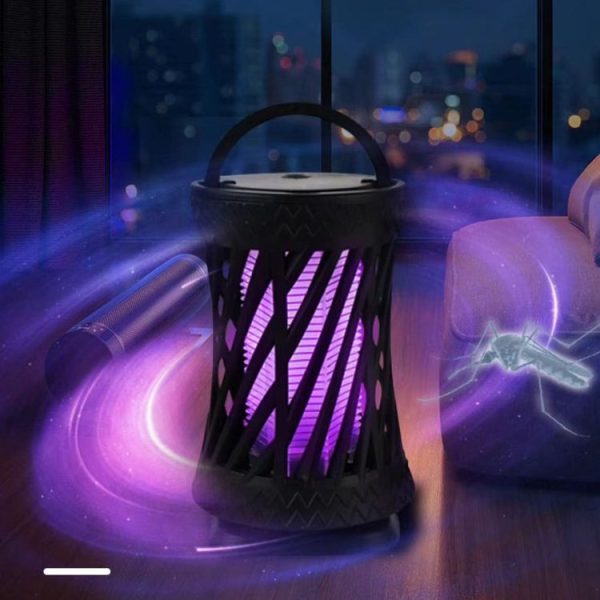 Household UV Light Touch Mosquito Repellent Lamp, Plug-in (Black) - Image 8