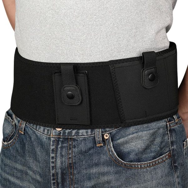 Elastic Outdoor Hidden Waist Belt, Size: 40 inch Right Hand