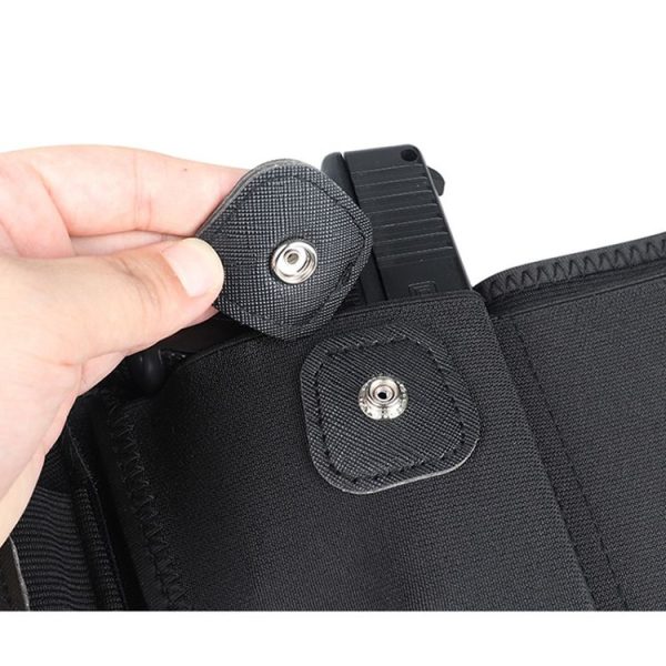 Elastic Outdoor Hidden Waist Belt, Size: 40 inch Right Hand - Image 6