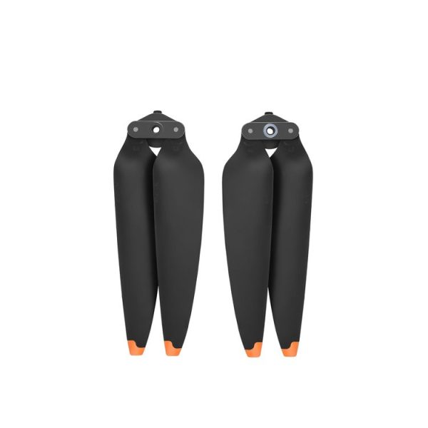 DJI Air 3 Sunnylife 8747F Low Noise Quick-release Propellers, Style: 1 Pair Orange Tip
